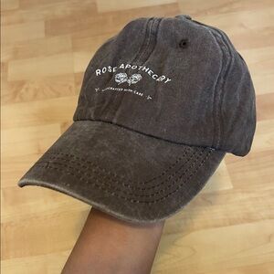 Rose Apothecary Brown Cap
